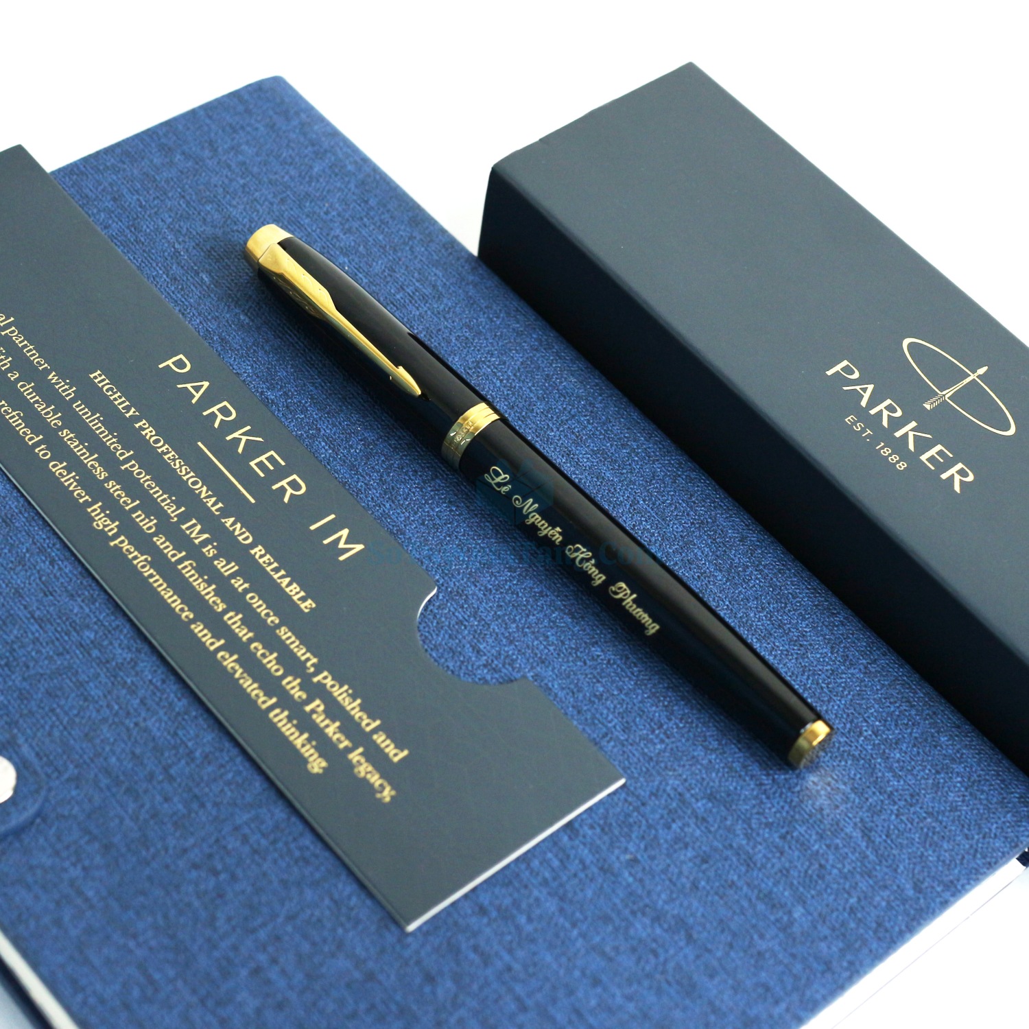 Butparker.com.vn chuyên bút Parker, hỗ trợ thiết kế và khắc nội dung theo yêu cầu khách 